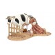 Pastora ordeñando vaca (95598-601) - 12 cm